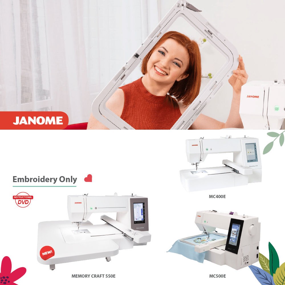 Janome Embroidery Machines