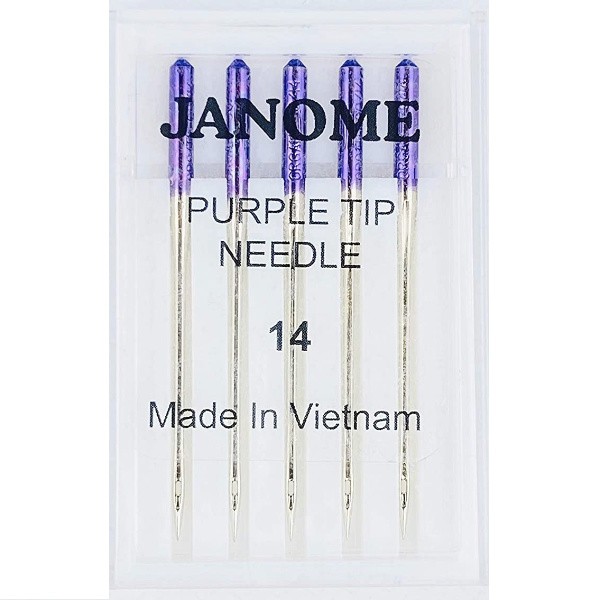 Janome Purple Tip Needles (Size 14) - 1000's of Parts - Pocono Sew & Vac