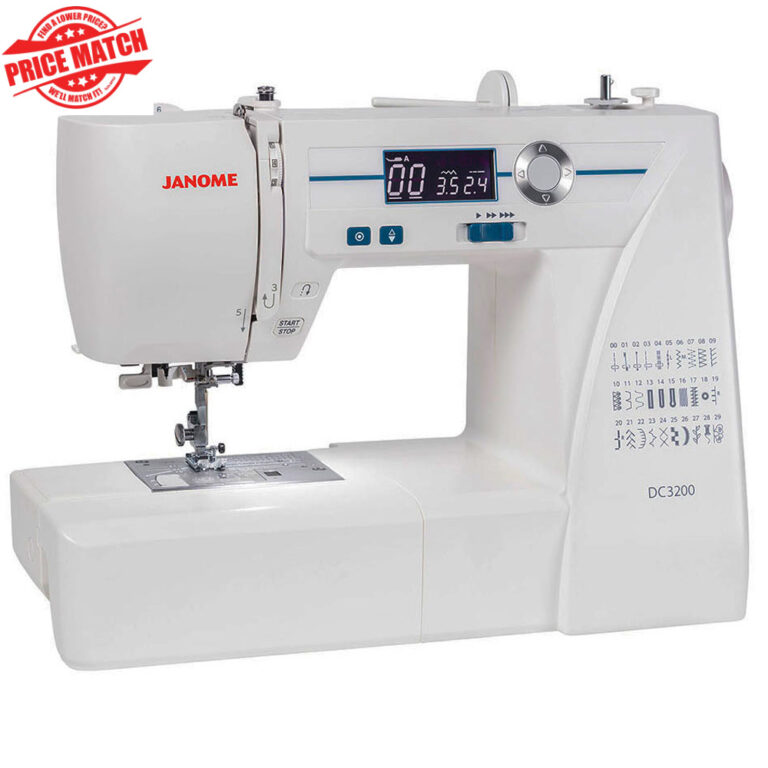 Janome DC3200 Computerised Sewing Machine Janome Sewing Centre