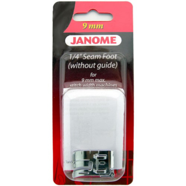 Janome-1/4-Inch-Seam-Foot-Without-Guide